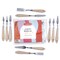 Incraftables Stainless Steel Palette Knife Set (11pcs). Art Palette Knife for Acrylic Painting. Best Palette Knives for Cake Decorating & DIY Crafts. Paint Spatula for Beginner, Pros, Kids & Adults